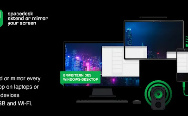 spacedesk – USB Display for PC v2.1.33